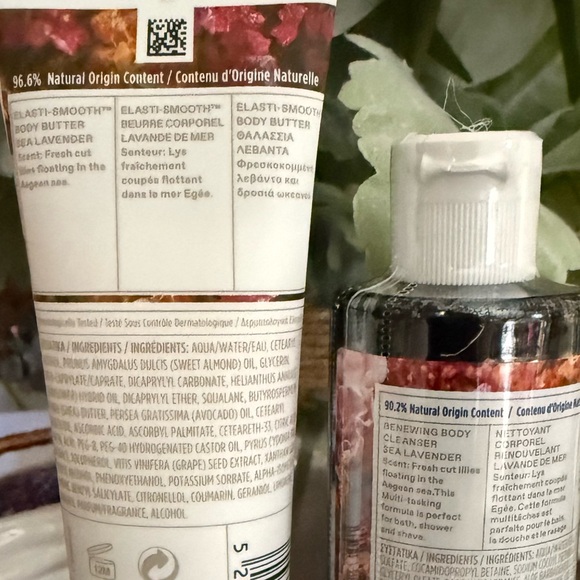 🆕🪷 KORRES “SEA LAVENDER” TRAVEL SIZE BODY CARE SET. BRAND NEW FACTORY SEALED. - Picture 3 of 5